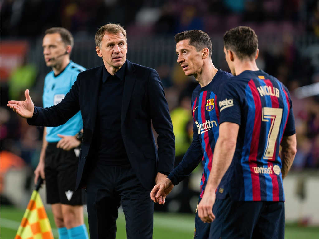 博涅克:质疑弗里克换上莱万的决定,巴萨需在球技之外展现智慧 博涅克:质疑弗里克换上莱万的决定,巴萨需在球技之外展现智慧